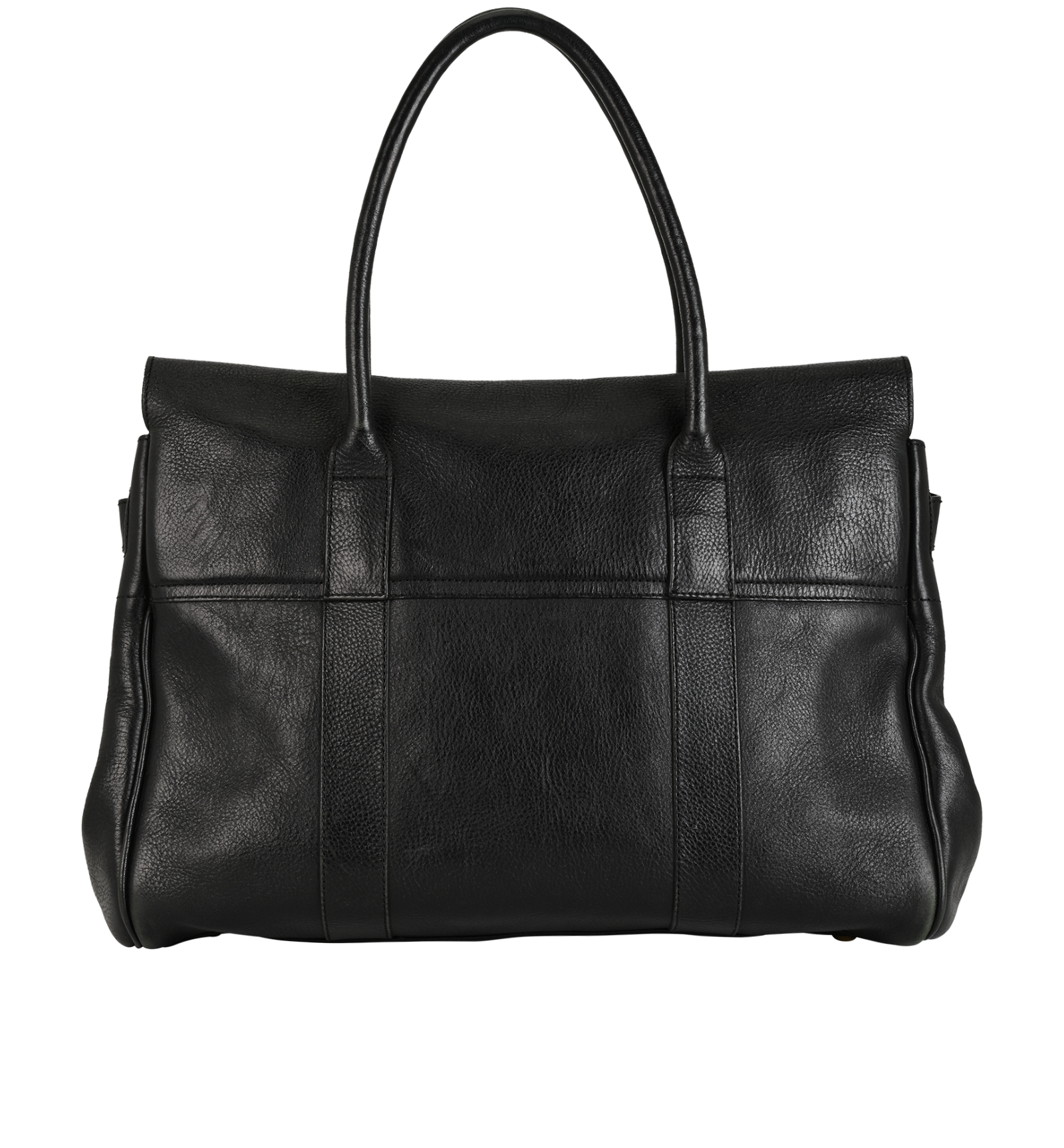 Large Bayswater, &pound;395, Handbags, Black, Leather, Back view